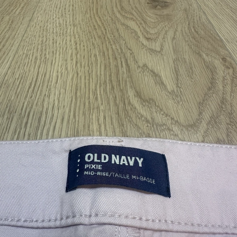 NWT Old Navy Women's Pastel Purple/Pink Mid-Rise Stretch Pants Plus Size 28 - Picture 3 of 7